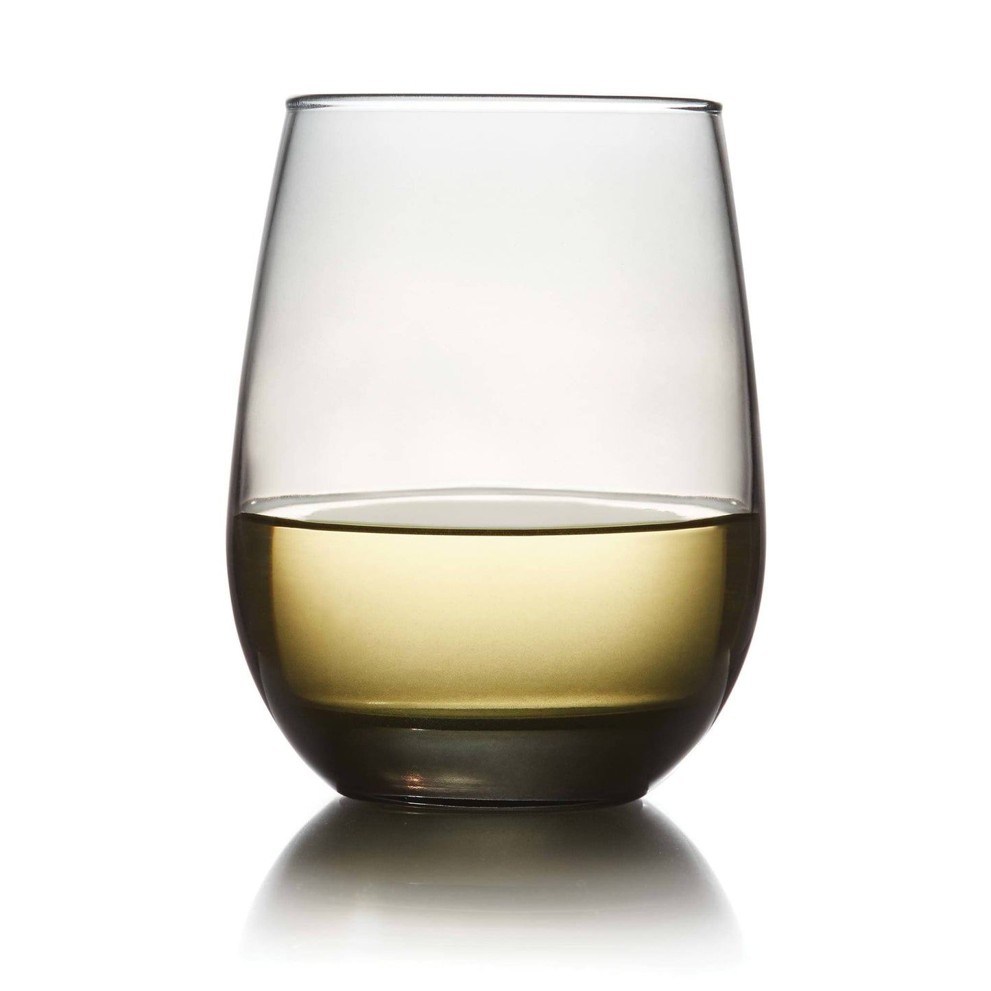 Libbey Classic Smoke Stemless Wine Glass 15.25 oz
